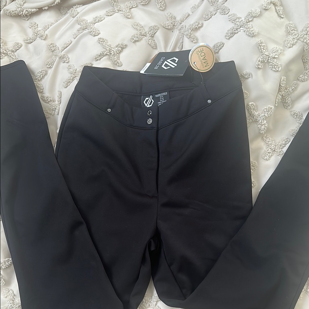 Dare2b Black Leggings Slim Fit Stretchy